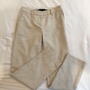 Elevate Your Wardrobe with Textured Cream Dress Pants!